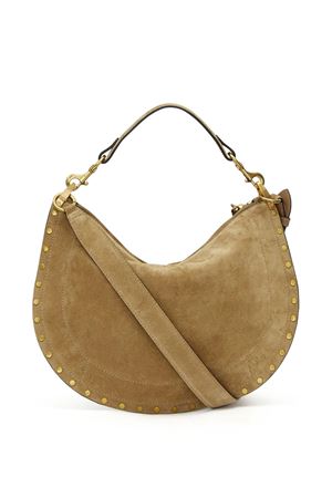 Borsa Oskan Soft Zip In Pelle Di Vitello Scamosciata ISABEL MARANT | BF0066FAB2C03M50TA